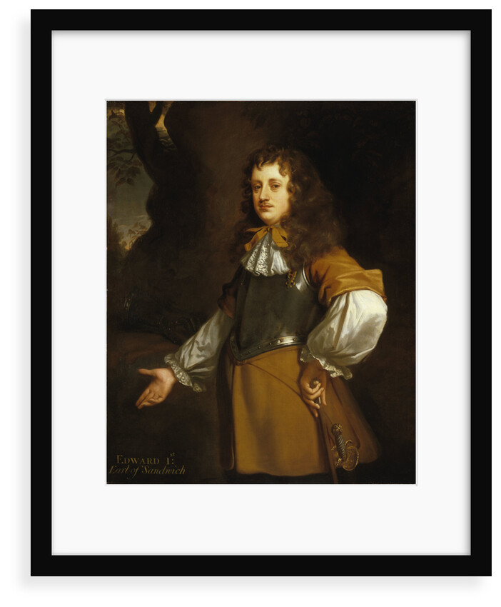 Edward Montagu, 1st Earl of Sandwich (1625-1672) by Peter Lely