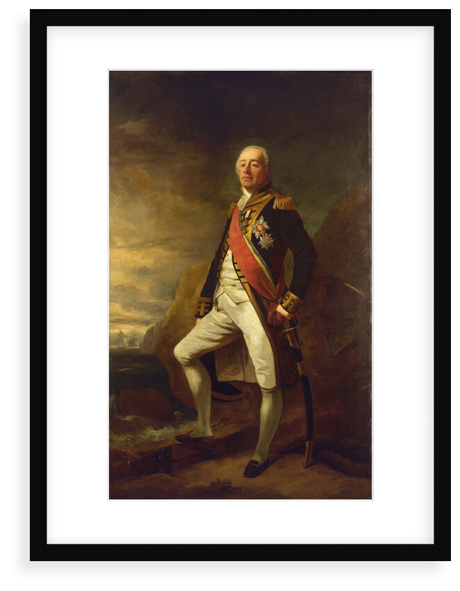 Vice-Admiral James Saumarez (1757-1836) by Edwin Williams