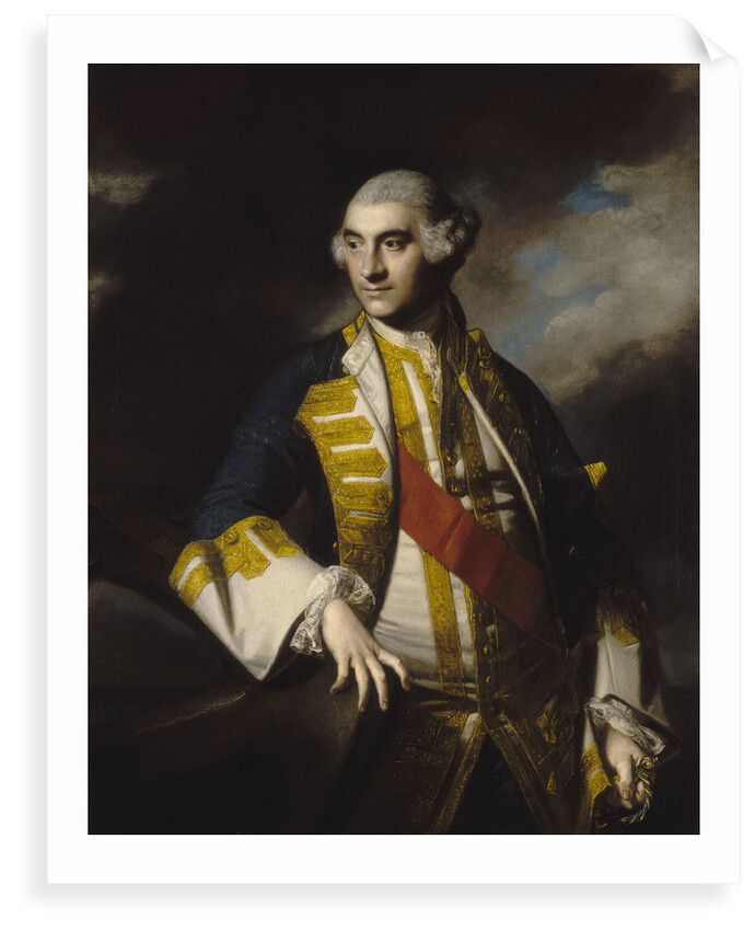 Admiral Sir Charles Saunders (1713-1775) by Joshua Reynolds
