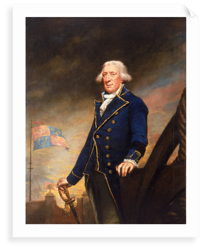 Captain Charles Saxton (1732-1808) by James Northcote