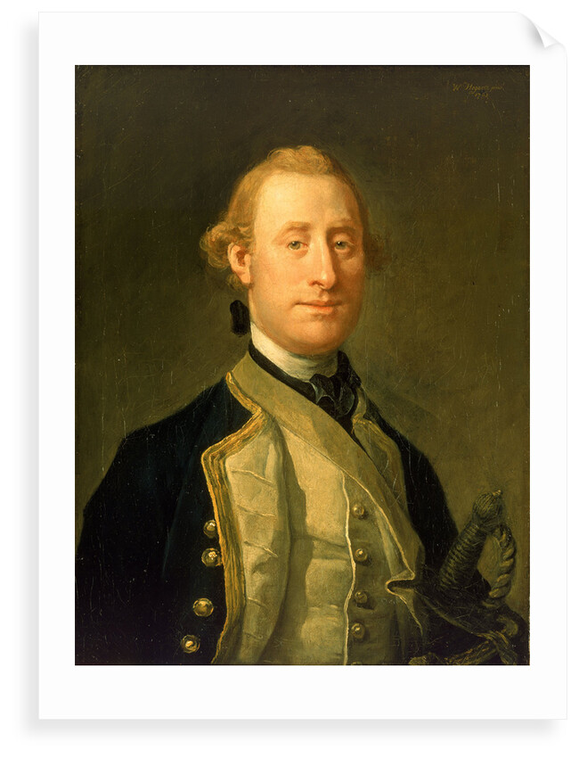 Captain Sir Alexander Schomberg (1720-1804) by William Hogarth