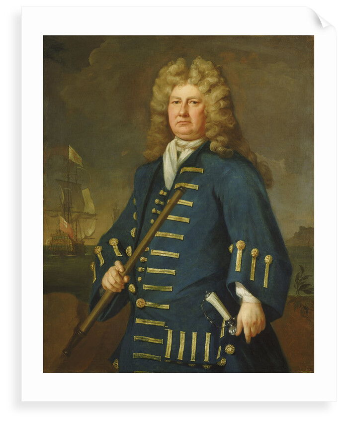Admiral Sir Cloudesley Shovell (1650-1707) by Michael Dahl