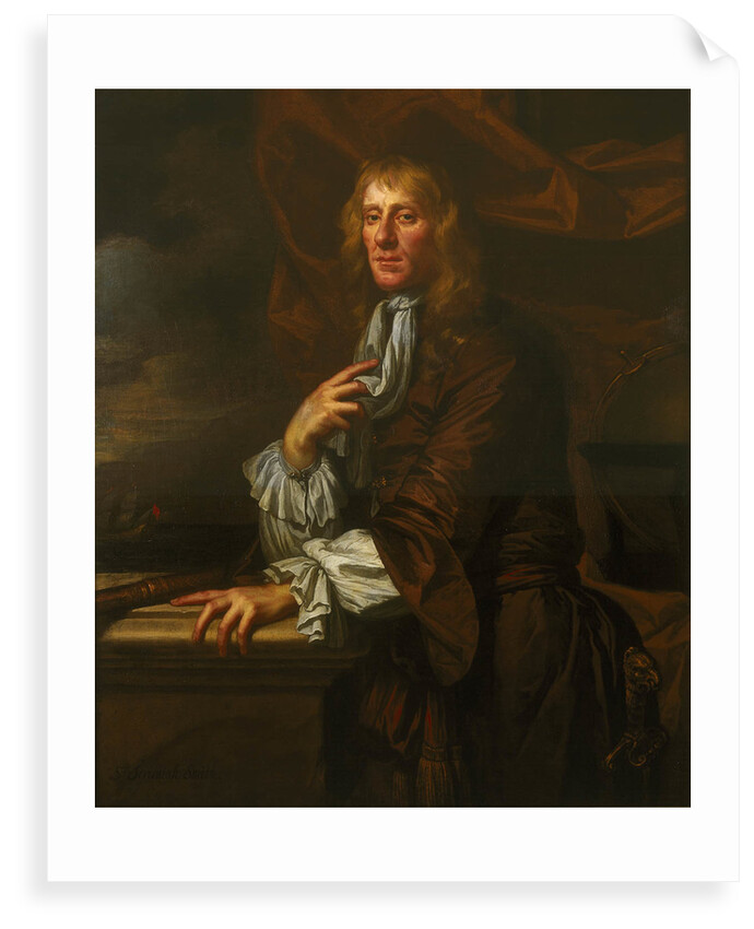 Flagmen of Lowestoft: Sir Jeremiah Smith (d. 1675) by Peter Lely