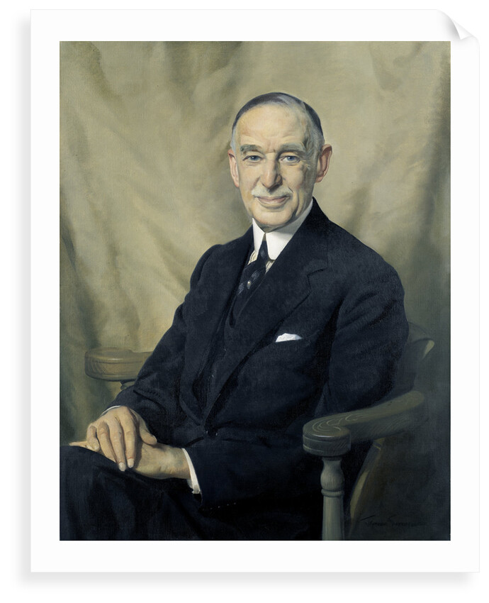 James Richard Stanhope, 7th Earl Stanhope (1880-1967) by James Gunn
