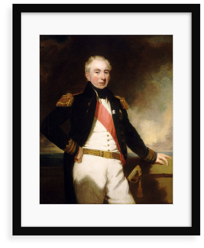 Admiral Sir Robert Stopford (1768-1847) by Frederick Richard Say