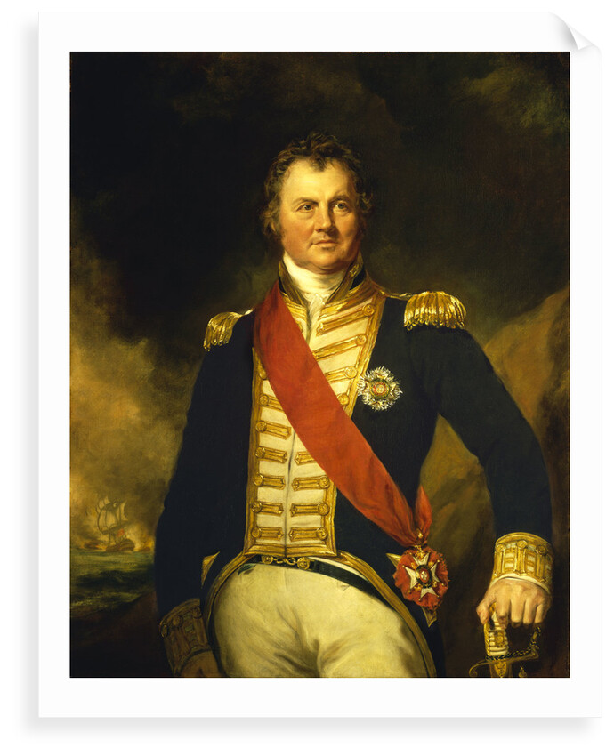 Admiral Sir Edward Thornborough (1754-1834) by Samuel Lane