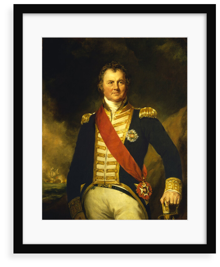 Admiral Sir Edward Thornborough (1754-1834) by Samuel Lane