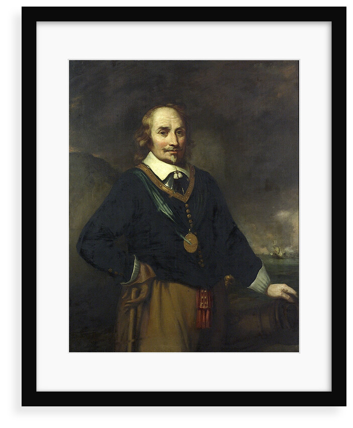Maarten Harpertszoon Tromp (1597-1653) by Jan Lievensz