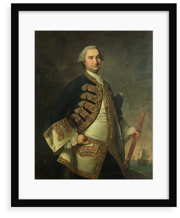 Rear-Admiral Richard Tyrrell (1716/7-1766) by Thomas Hudson