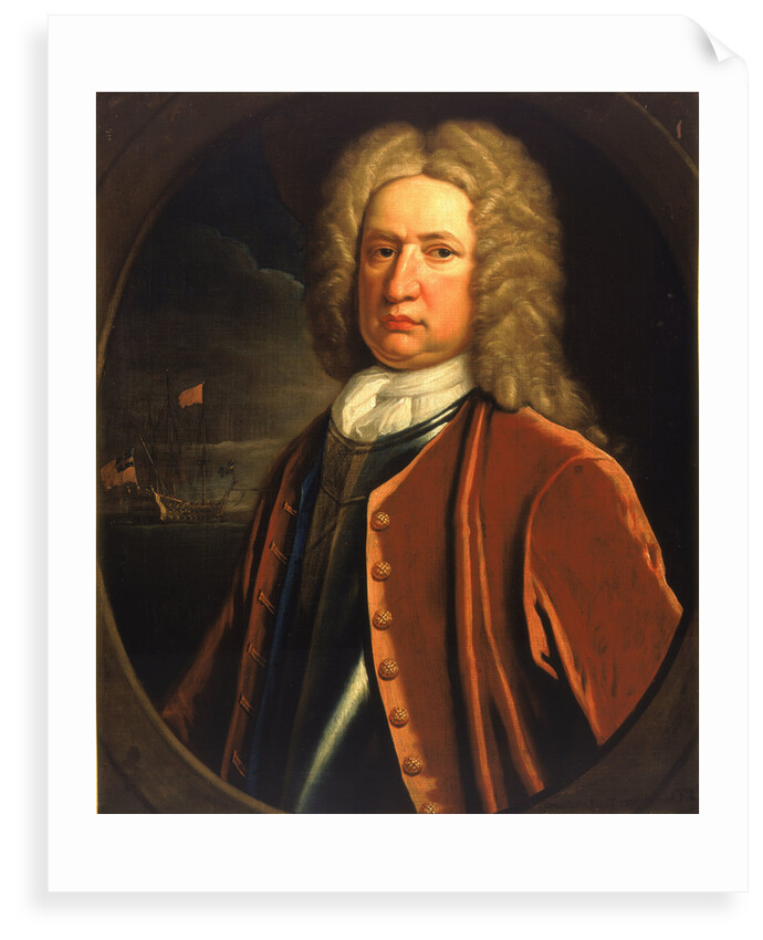 Admiral Sir Charles Wager (1666-1743) by Thomas Gibson