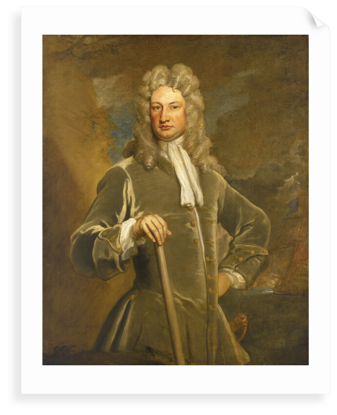 Sir Charles Wager (1666-1743) by Godfrey Kneller