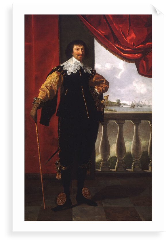 Robert Rich, 2nd Earl of Warwick (1587-1658) by Daniel Mytens the Elder