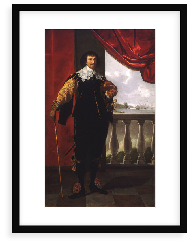 Robert Rich, 2nd Earl of Warwick (1587-1658) by Daniel Mytens the Elder