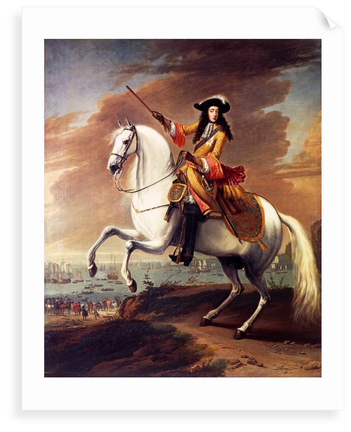 William III landing at Brixham, Torbay, 5 November 1688 by Jan Wyck
