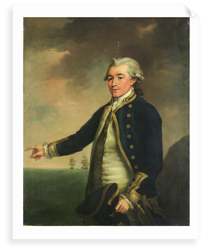 Portrait of Captain Peacock by John Francis Rigaud