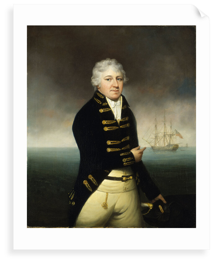 Portrait of an East India Company captain by Stephen Hewson