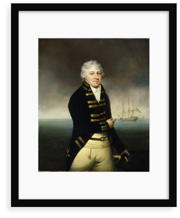 Portrait of an East India Company captain by Stephen Hewson