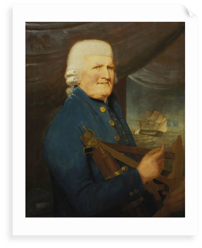 Portrait of a merchant navy captain by Robert Willoughby