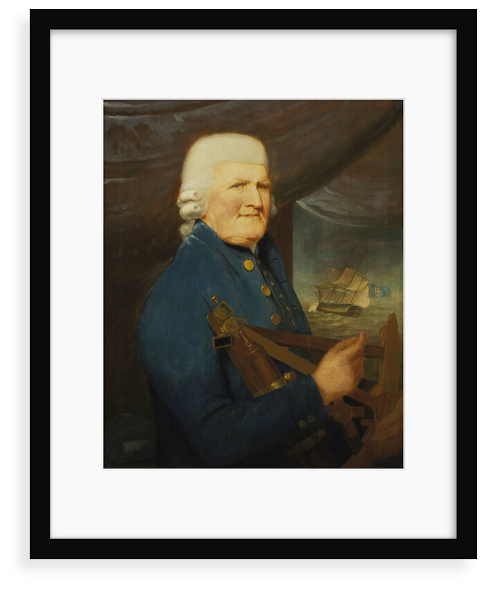 Portrait of a merchant navy captain by Robert Willoughby