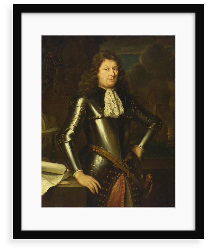 Portrait of a naval officer by unknown