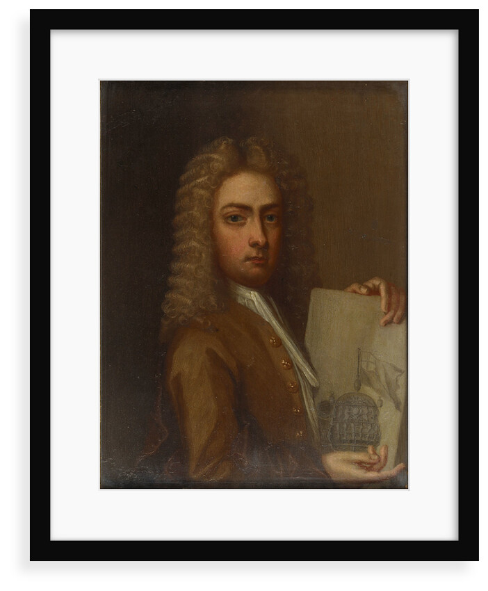 Portrait of a gentleman by unknown