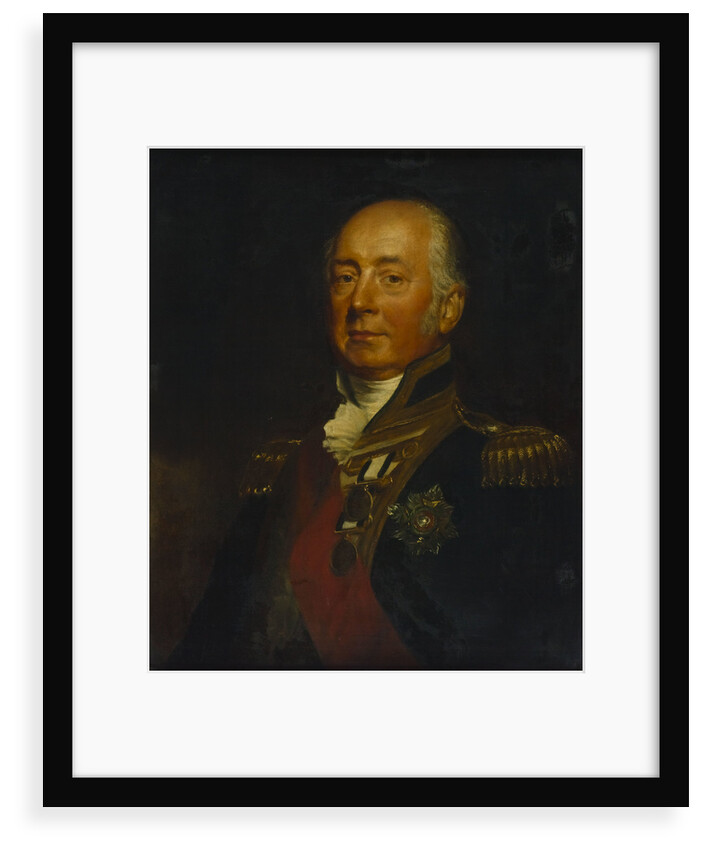 Vice-Admiral Sir James de Saumarez, 1st Baron de Saumarez (1757-1836) by Samuel Lane