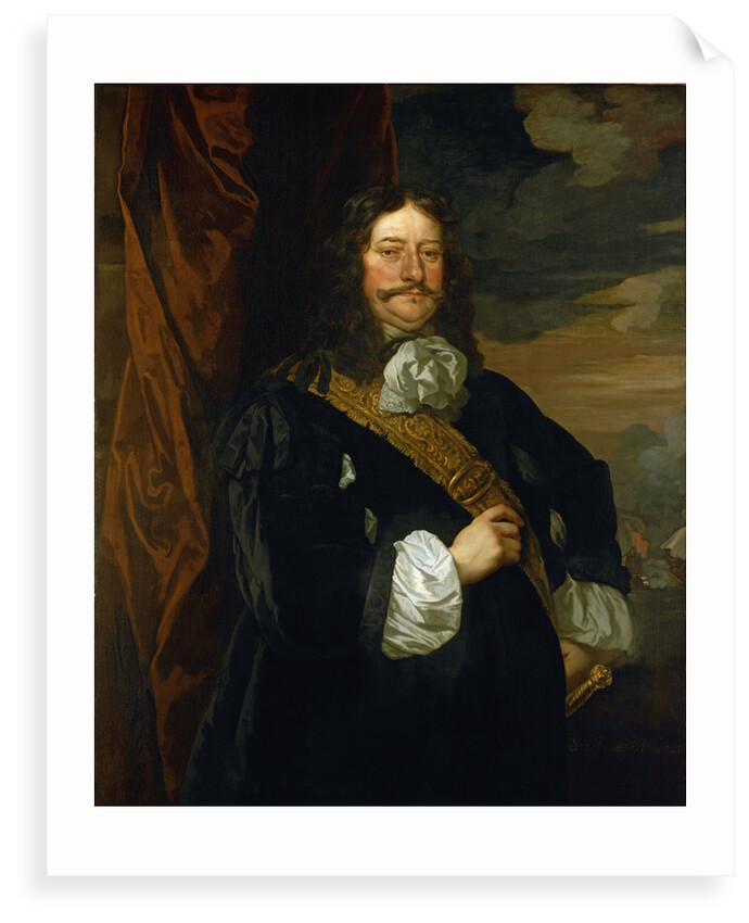 Flagmen of Lowestoft: Vice-Admiral Sir Thomas Teddeman (1620-1668) by Peter Lely