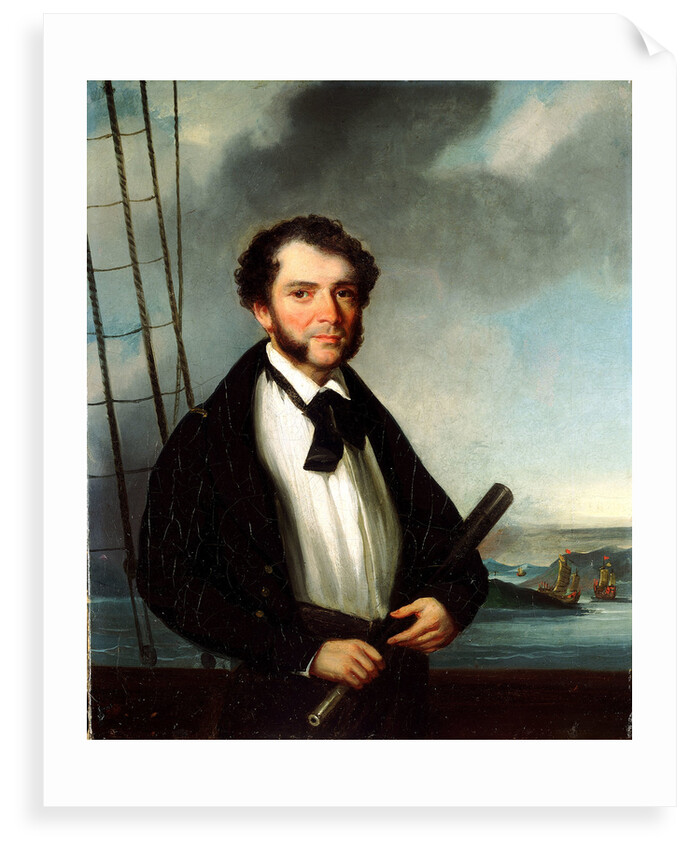 A merchant naval captain by George Chinnery