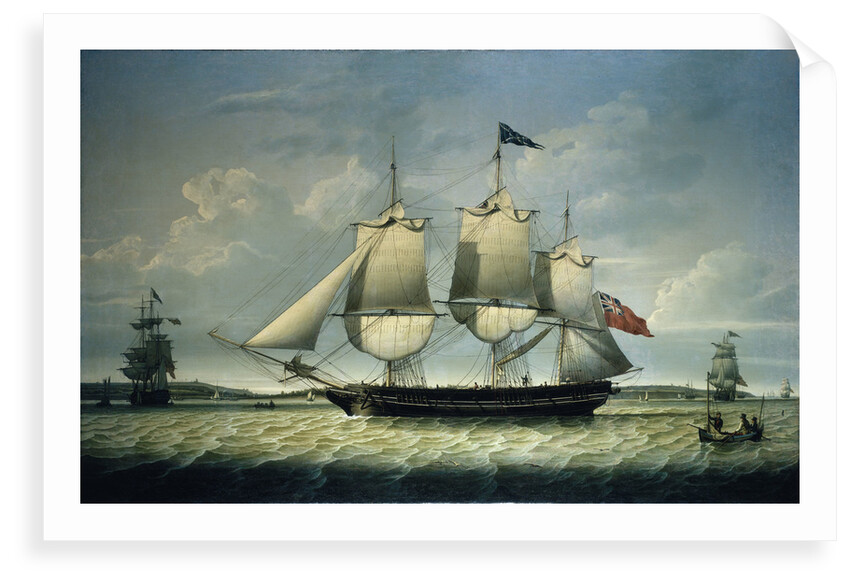 The 'Ann' off Birkenhead by Robert Salmon