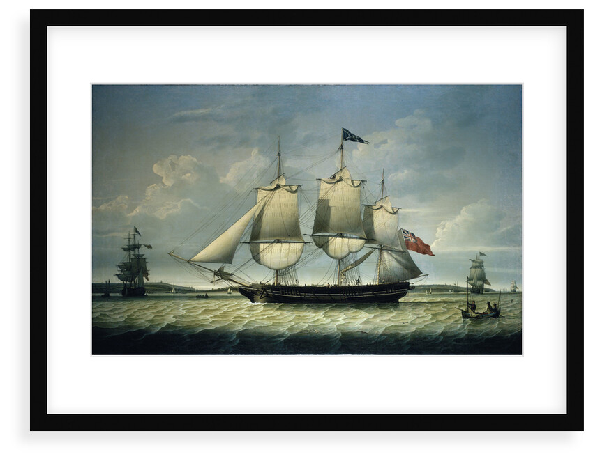The 'Ann' off Birkenhead by Robert Salmon