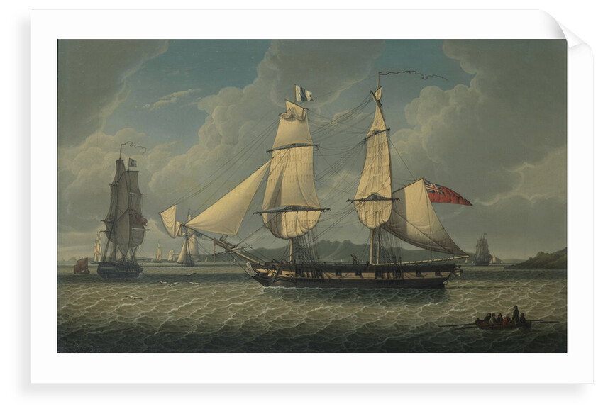 The brig 'Ariel' by Robert Salmon