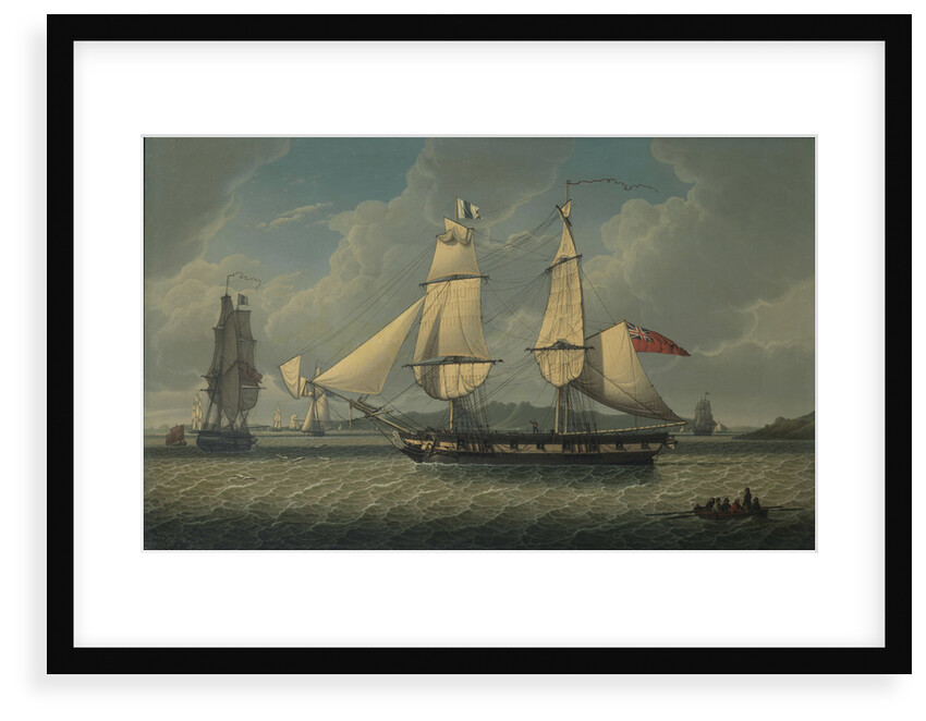 The brig 'Ariel' by Robert Salmon