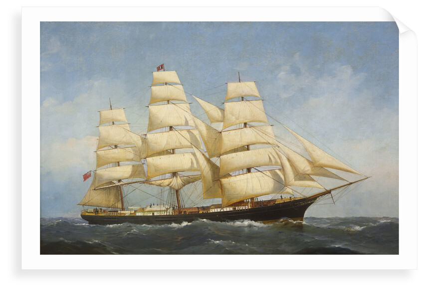 The 'Ariel' at sea by unknown