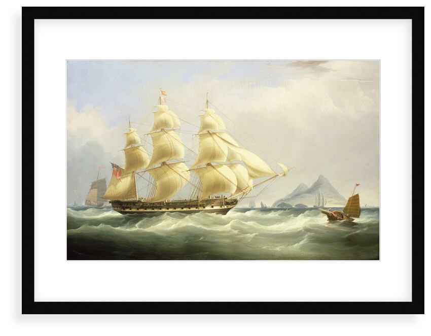 The East Indiaman 'Asia' by William John Huggins