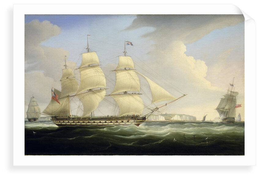 The East Indiaman 'Atlas' by William John Huggins