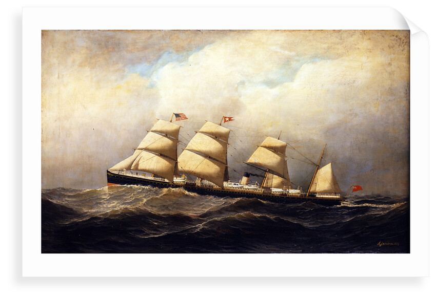 The steamship Baltic by Antonio Nicolo Gasparo Jacobson