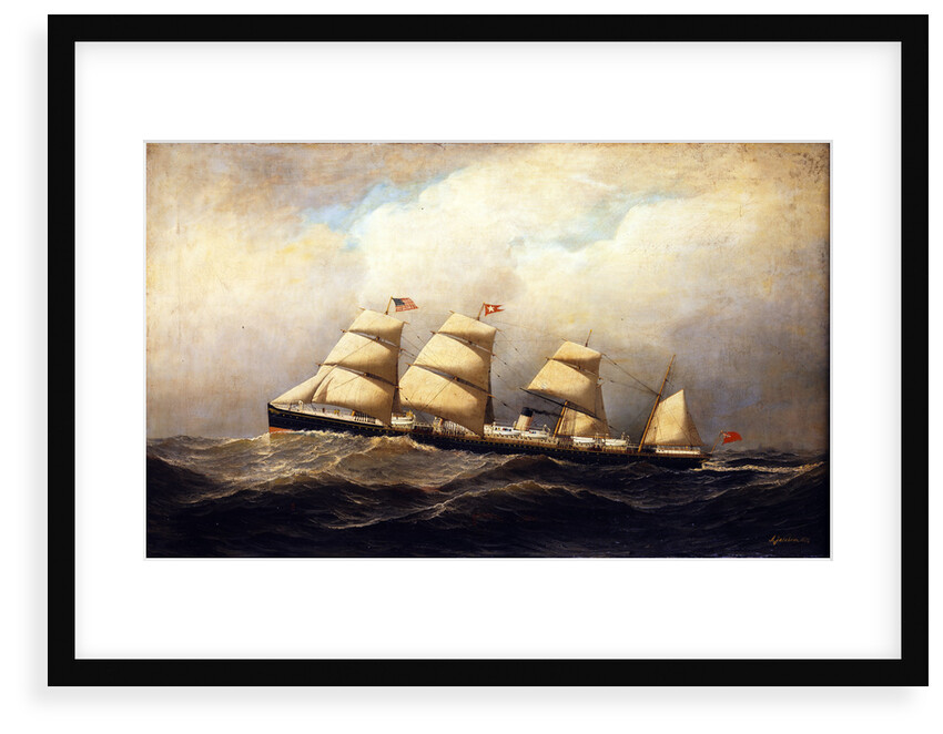 The steamship Baltic by Antonio Nicolo Gasparo Jacobson