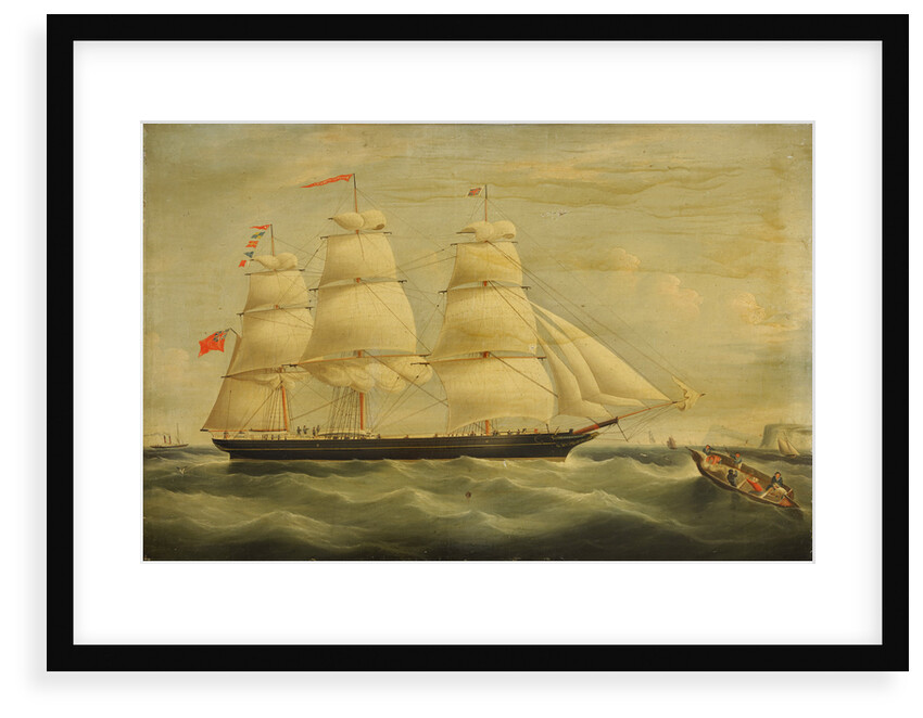 The clipper 'Christopher Newton' by Richard Ball Spencer