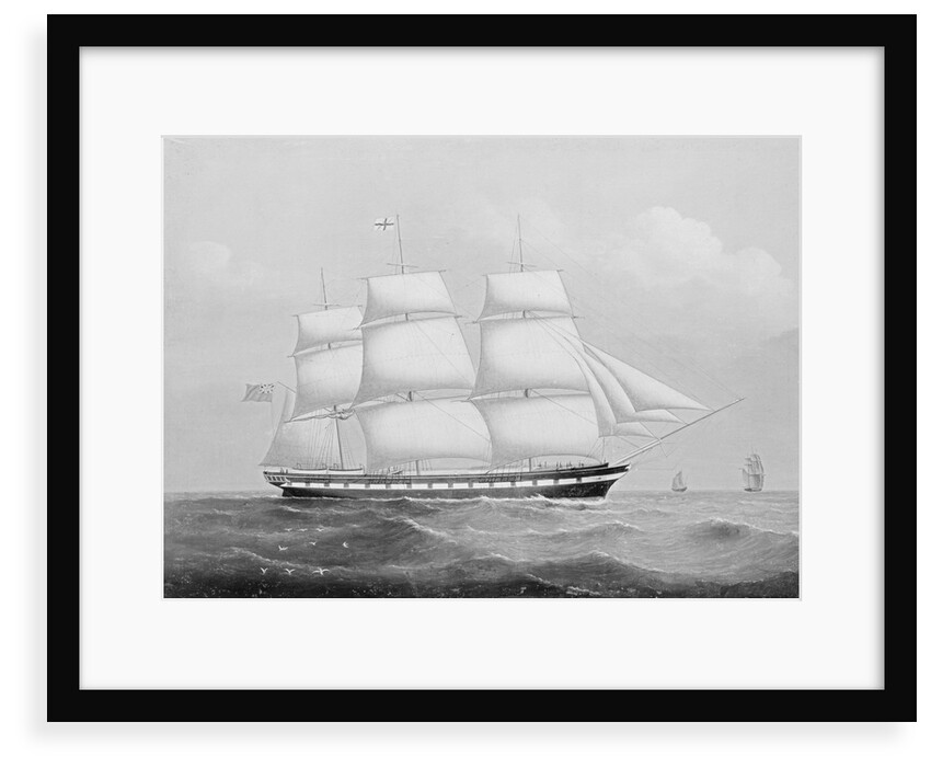 The ship 'Ellenborough' by Unknown