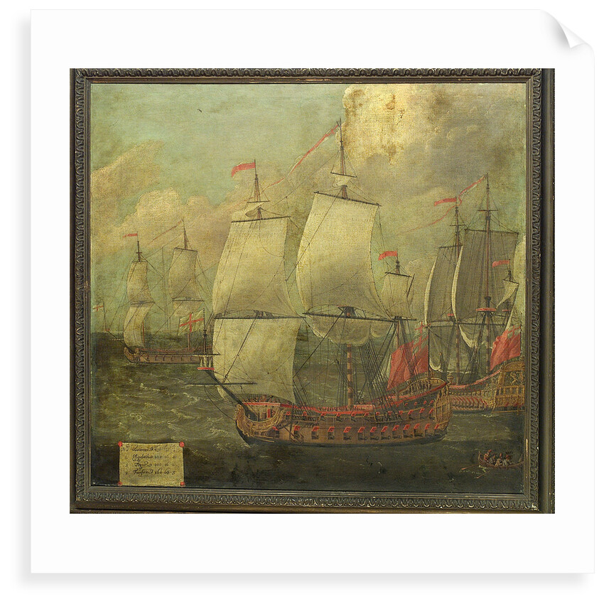 The 'Fairfax', 'Assurance', 'Tiger' and 'Elizabeth' by Isaac Sailmaker