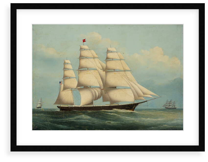 The clipper Flying Cloud by American School