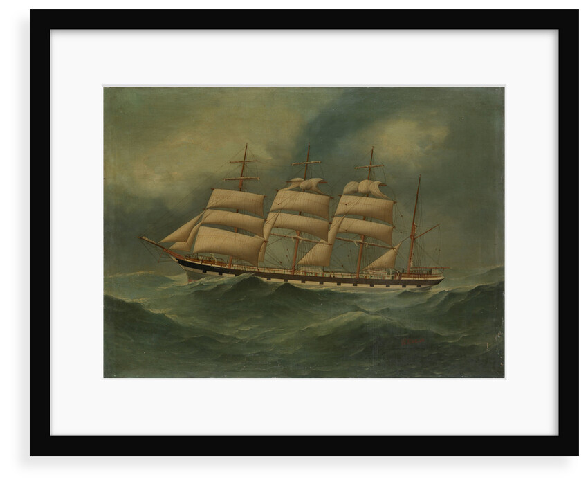 View of Cei Newydd in Wales by W. Edgar