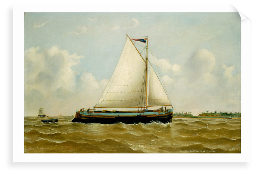 The Humber sloop 'Harry' by Reuben Chappell