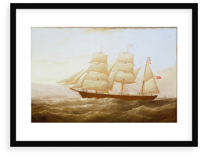 The barque 'J P Smith' by Samuel Walters