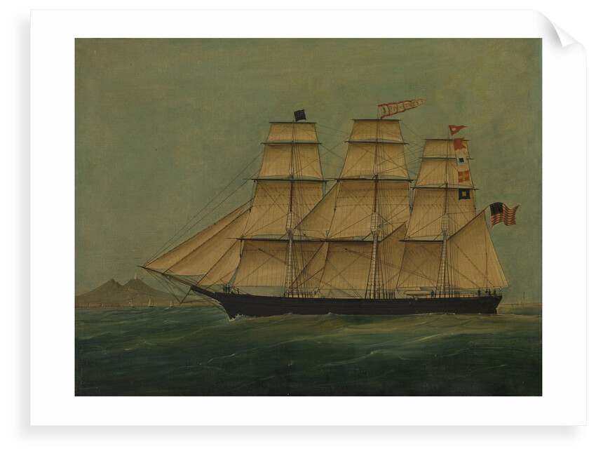 The ship J. P. Witney by American School