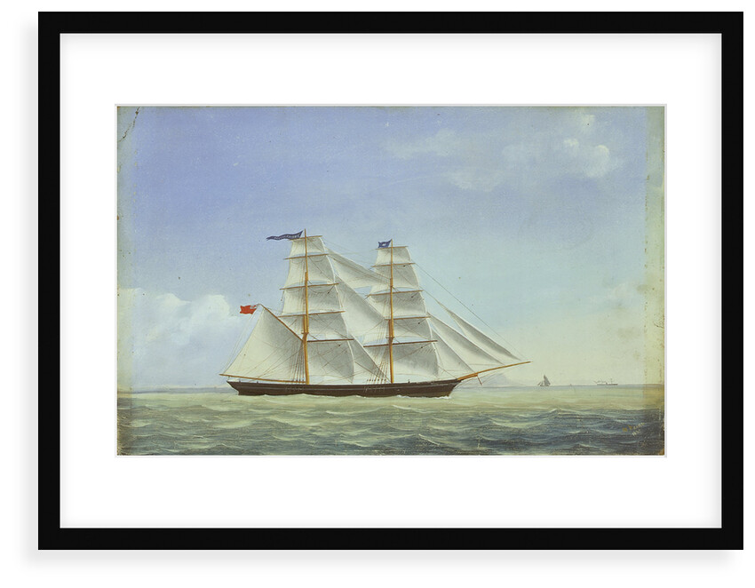 The brig 'Martha Edmonds' by W. Pearn