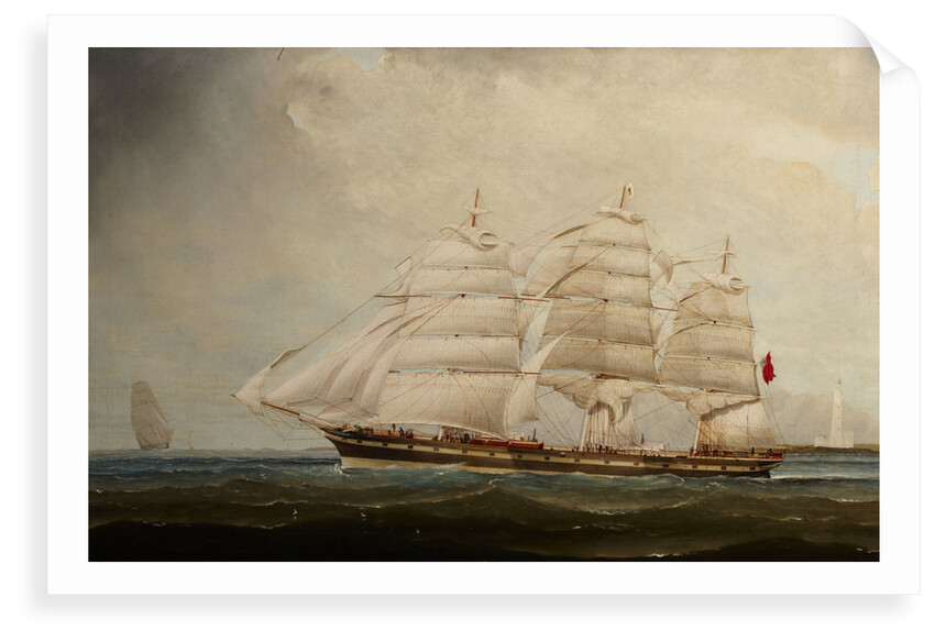 The ship Mermerus by 19th Century British School