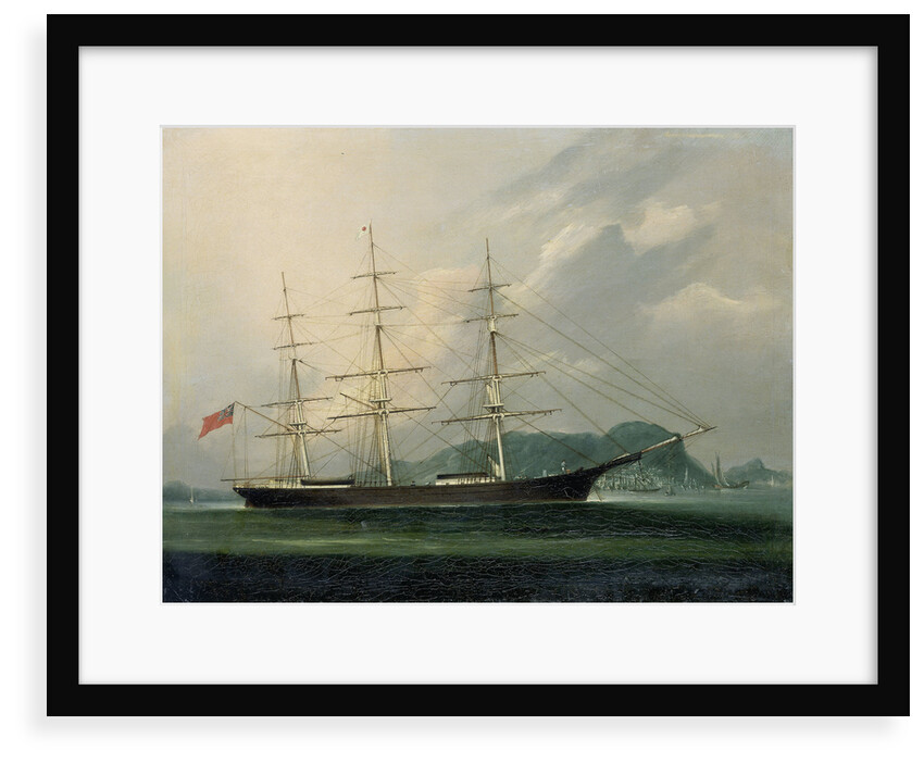 The ship 'Moravian' by Chinese School