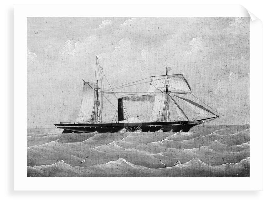 The steamship 'Moselle' (1852) by British School