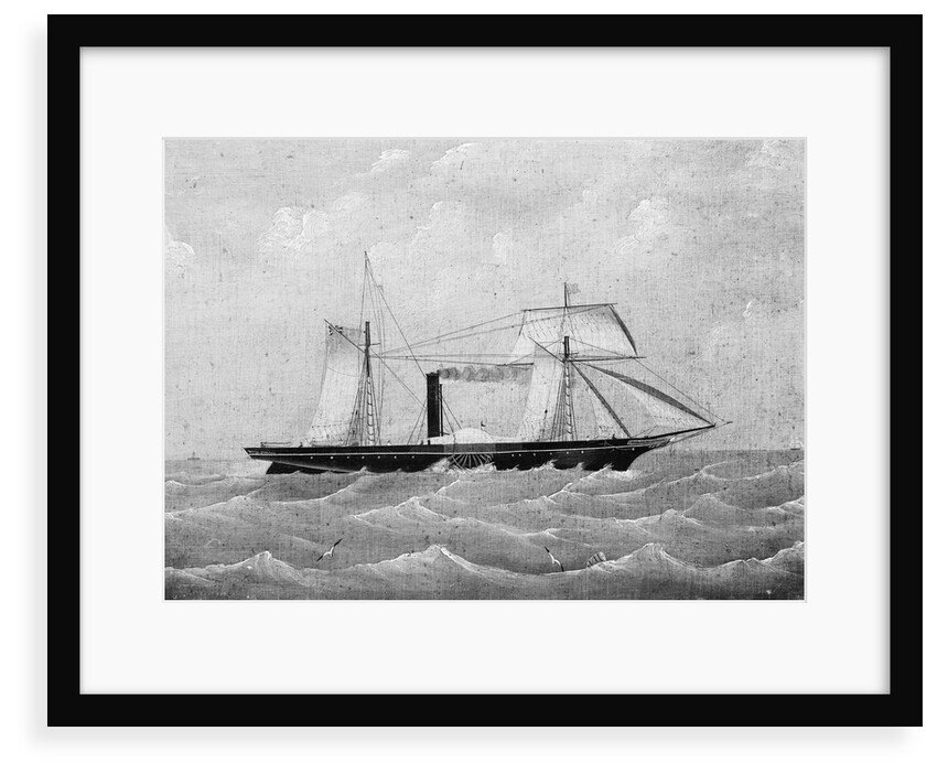 The steamship 'Moselle' (1852) by British School